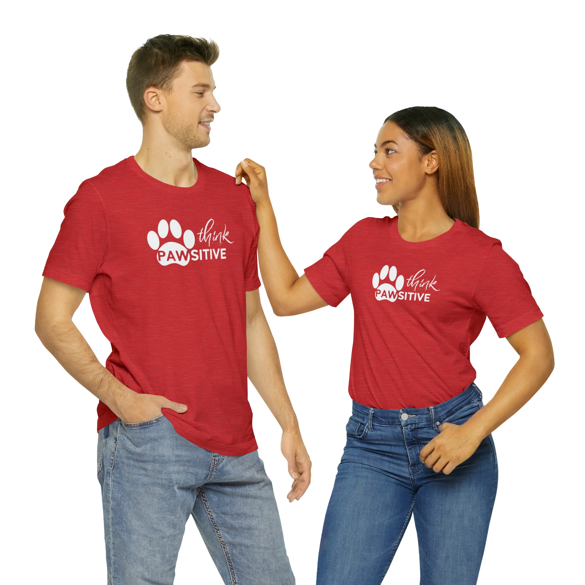 Embrace Positivity with the Think Pawsitive Shirt