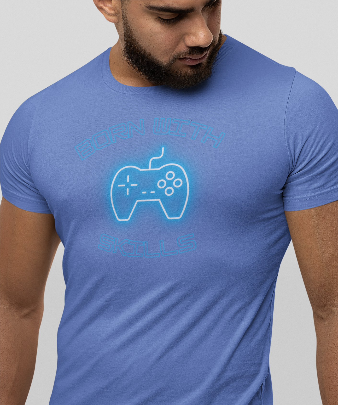 Celebrate Your Gaming Prowess with Our Born With Skills Gamer Shirt