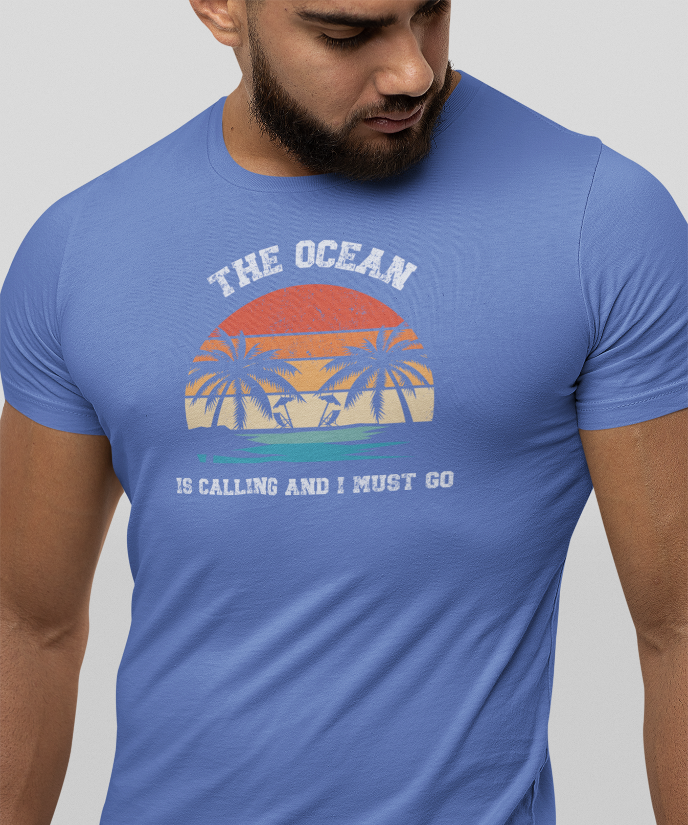 Answer the Call of the Ocean with The Ocean is Calling and I Must Go Shirt