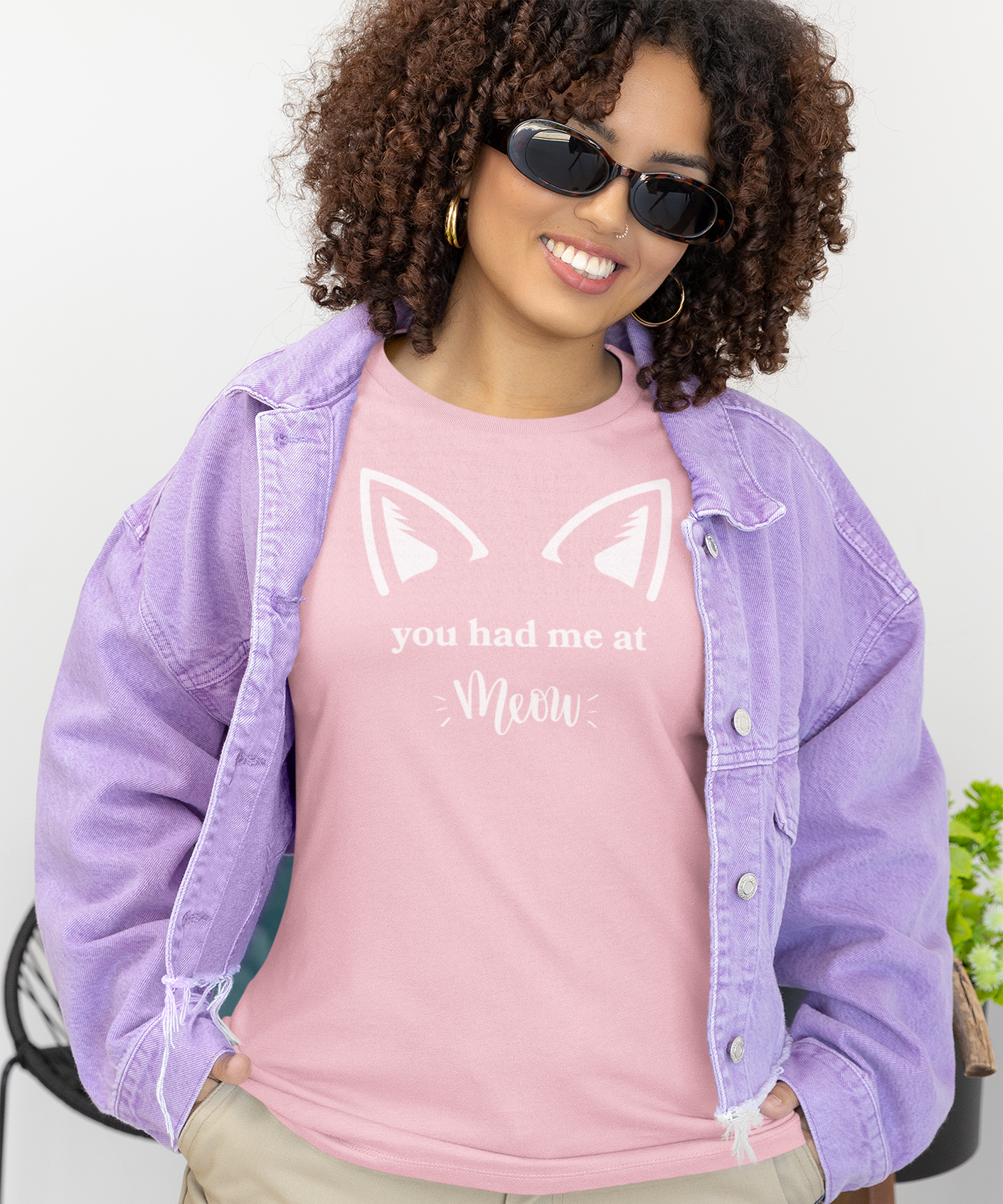 You Had Me At MEOW Shirt - Express Your Love for Cats in Style