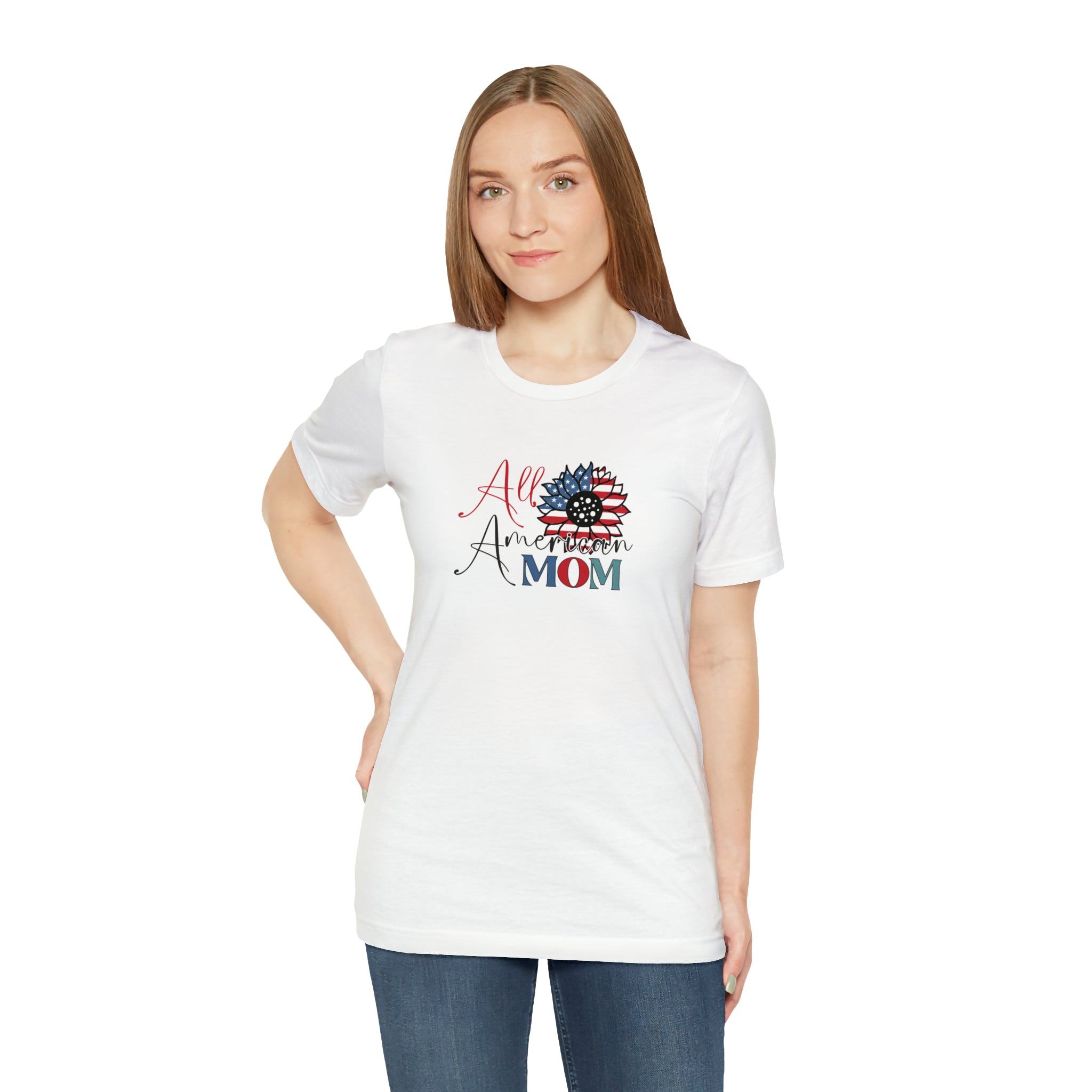 All American Mom Shirt - Show Your Patriotic Mother's Pride