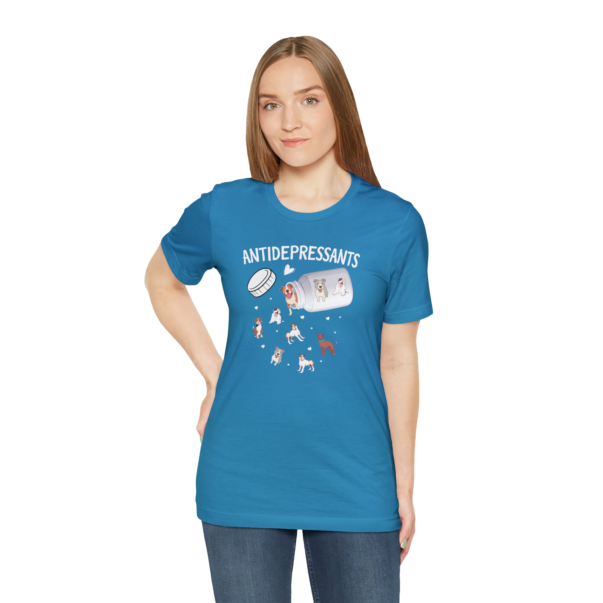 Dog Antidepressant Shirt - Funny T-Shirt for Dog Lovers