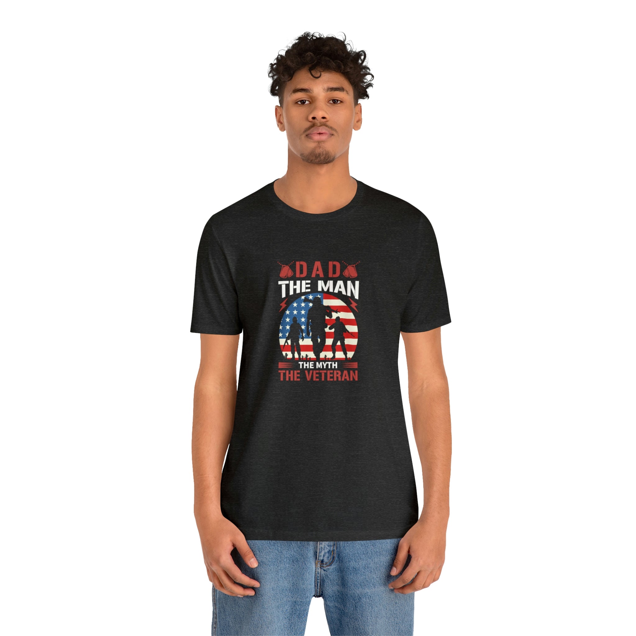 Dad, The Man, The Myth, The Veteran Shirt: Patriotic Father's Day Gift