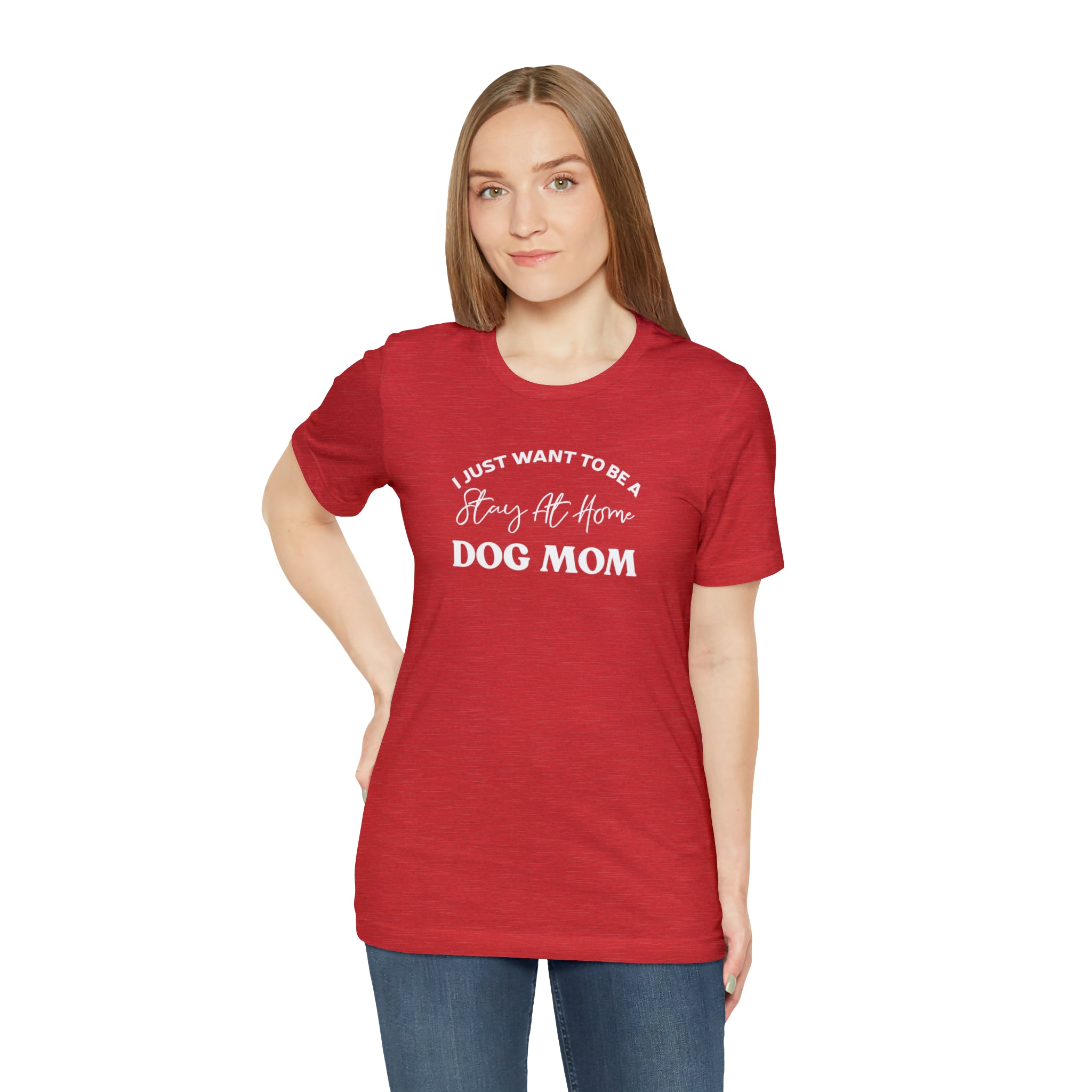 Celebrate Your Love for Dogs with the "A Stay at Home Dog Mom Shirt" - Perfect for Dog-Loving Moms!