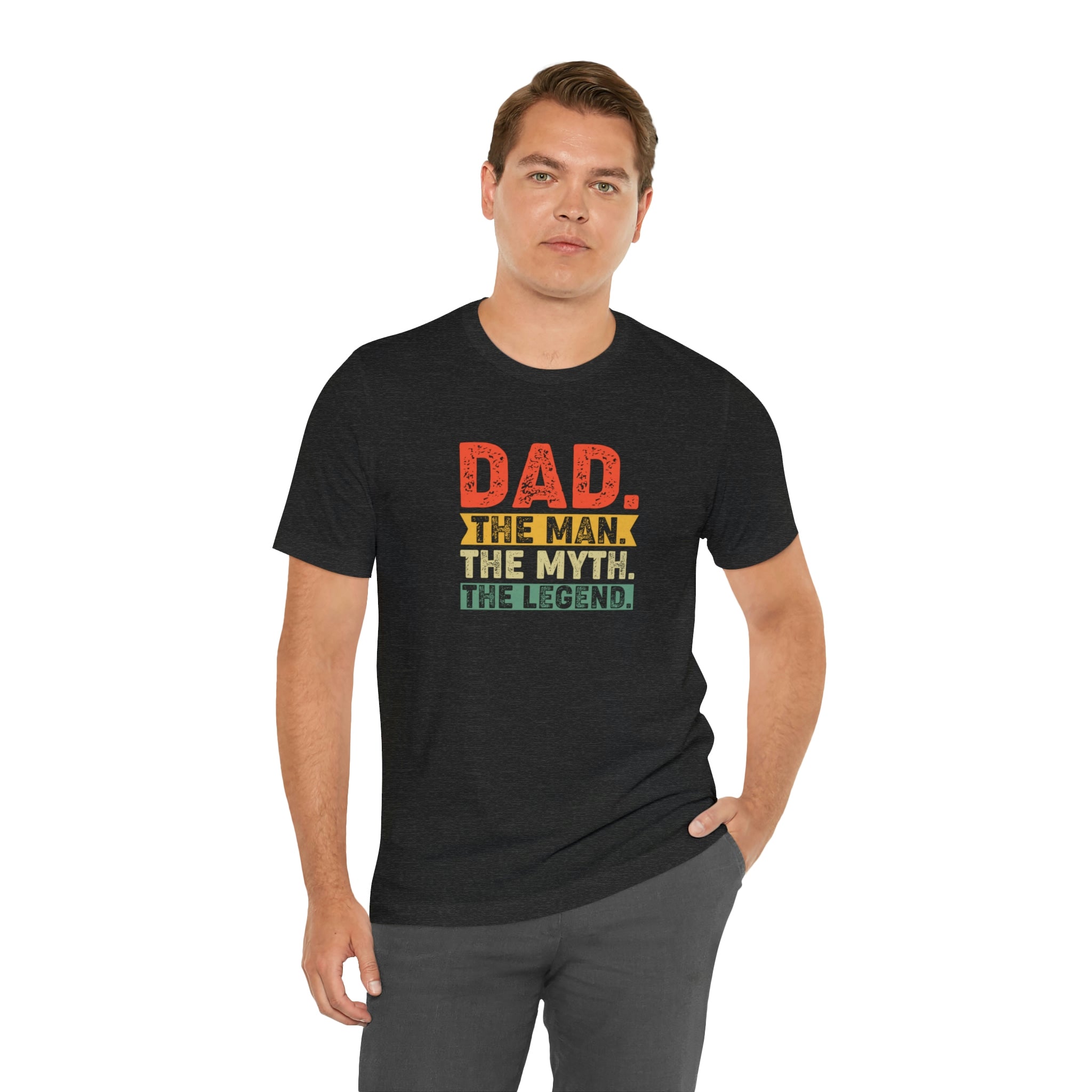 Dad, The Man, The Myth, The Legend Shirt: Vintage Tribute to Fatherhood