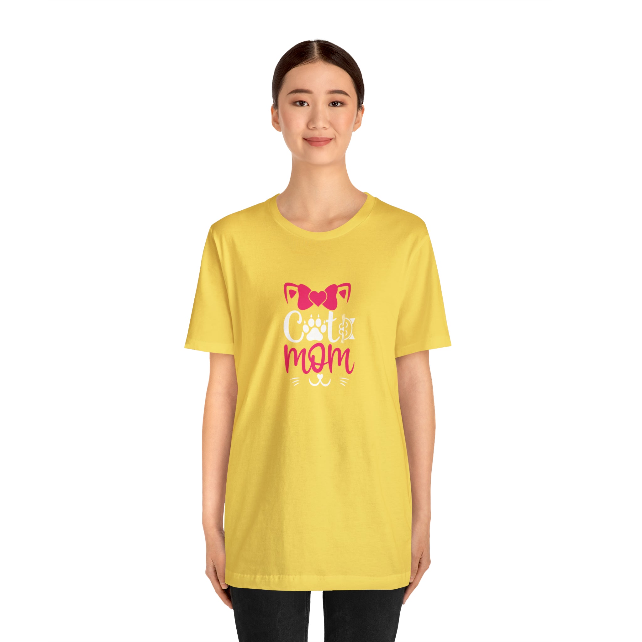 Adorable Cat Mom Shirt for Passionate Feline Enthusiasts