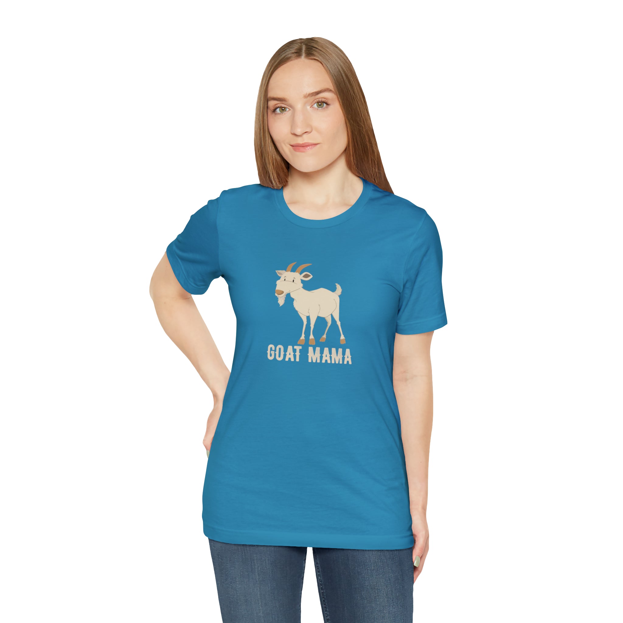 Express Your Love for Goats with the Stylish Goat Mama Shirt